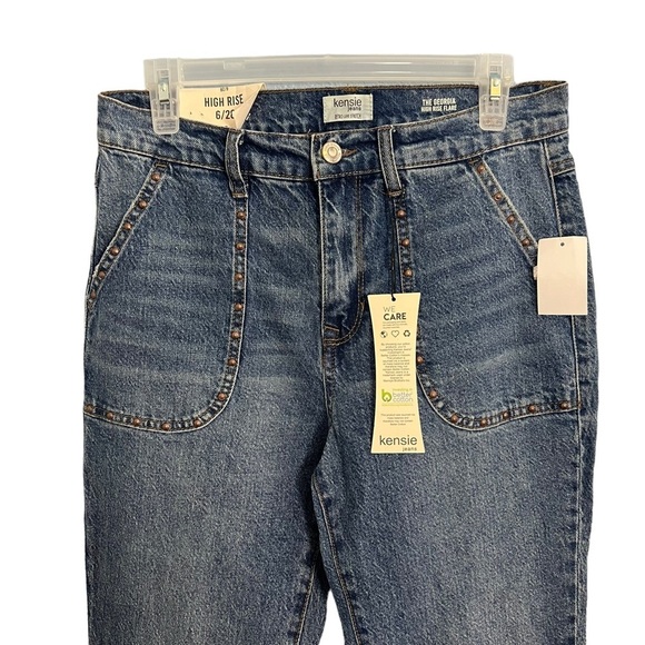 3/$30 🍂 Kensie Georgie High Rise Flare Jeans - Picture 6 of 7